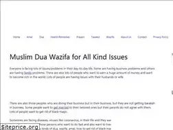 Sites similar to muslimduawazifa.com
