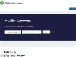 Sites similar to muslimlawyers.com