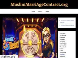 Sites similar to muslimmarriagecontract.org