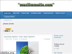 Sites similar to muslimmotto.com