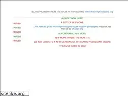 Sites similar to muslimphilosophy.com