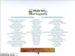 Sites similar to muslimtents.com