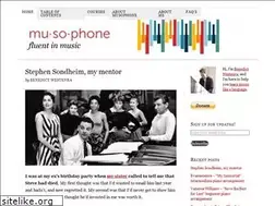 Sites similar to musophone.com