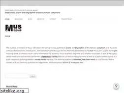 Sites similar to musopus.net