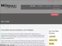 Sites similar to mussallilaw.com