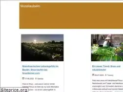 Sites similar to musslautsein.de