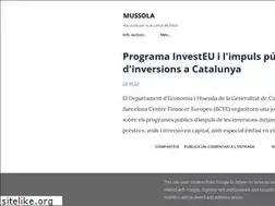 Sites similar to mussola.cat