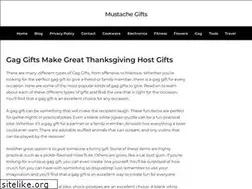 Sites similar to mustachegifts.com