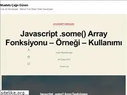 Sites similar to mustafacagri.com