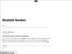 Sites similar to mustafagerdan.com