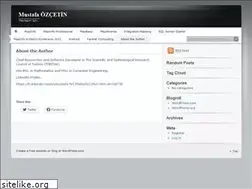 Sites similar to mustafaozcetin.wordpress.com