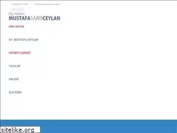 Sites similar to mustafasabriceylan.com