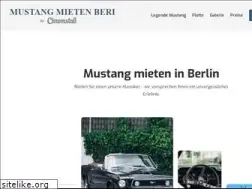 Sites similar to mustang-mieten-berlin.de