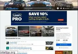 Sites similar to mustangevolution.com