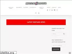 Sites similar to mustangfanclub.com