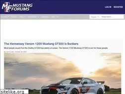 Sites similar to mustangforums.com