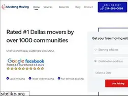 Sites similar to mustangmovingtx.com