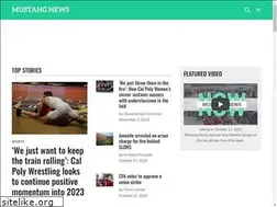 Sites similar to mustangnews.net