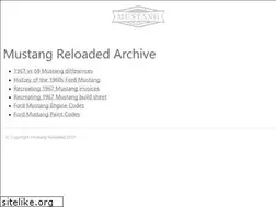 Sites similar to mustangreloaded.com