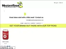 Sites similar to mustardseedpromotions.com