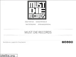 Sites similar to mustdierecords.co.uk