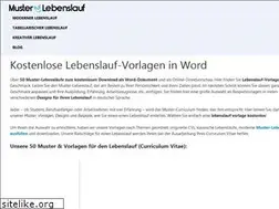 Sites similar to muster-fur-lebenslauf.com