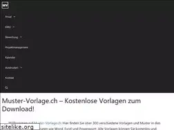 Sites similar to muster-vorlage.ch