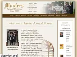 Sites similar to musterfuneralhomes.com
