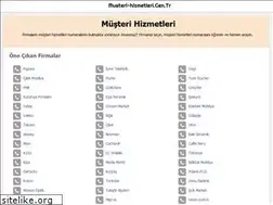 Sites similar to musteri-hizmetleri.gen.tr