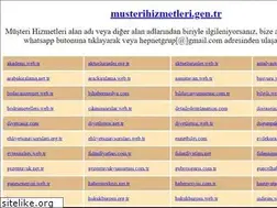 Sites similar to musterihizmetleri.gen.tr