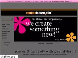 Sites similar to musthave.de