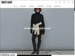Sites similar to musthave.ua