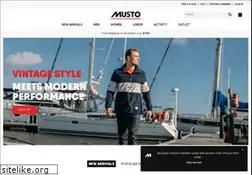 Sites similar to musto.com.au