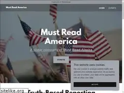 Sites similar to mustreadamerica.com