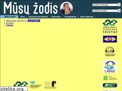 Sites similar to musuzodis.lt