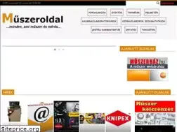 Sites similar to muszeroldal.hu