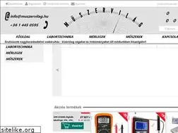 Sites similar to muszervilag.hu