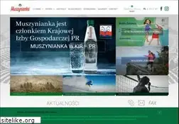 Sites similar to muszynianka.pl
