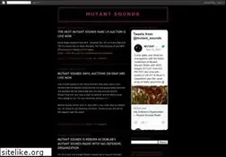 Sites similar to mutant-sounds.blogspot.com