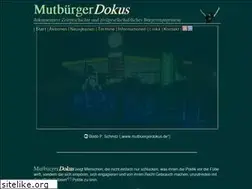 Sites similar to mutbuergerdokus.de