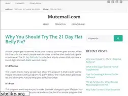 Sites similar to mutemail.com