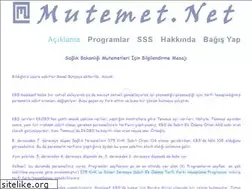 Sites similar to mutemet.net