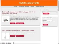 Sites similar to muti.fr