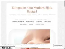 Sites similar to mutiarabijaksana.wordpress.com