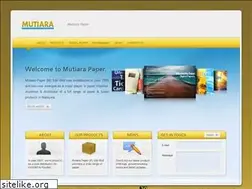 Sites similar to mutiarapaper.com