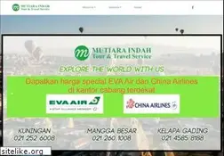 Sites similar to mutiaratour.com