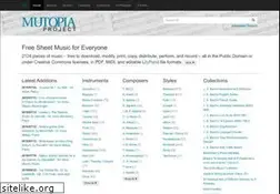 Sites similar to mutopiaproject.org