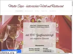 Sites similar to muttersiepe.de