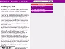 Sites similar to muttertagssprueche.com