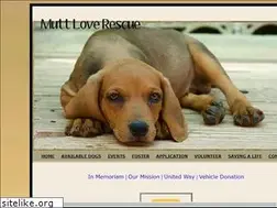 Sites similar to muttloverescue.org